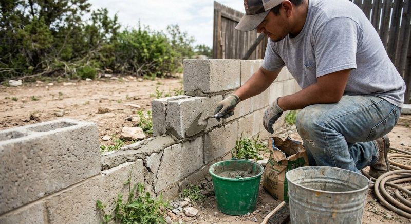 Block Wall Repair in Annandale, NJ