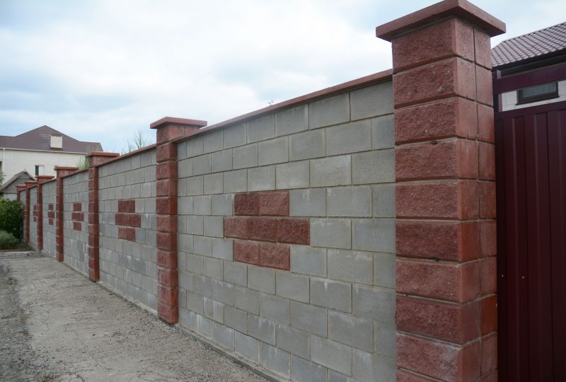 Brick Fence Repair in Mercer County, NJ