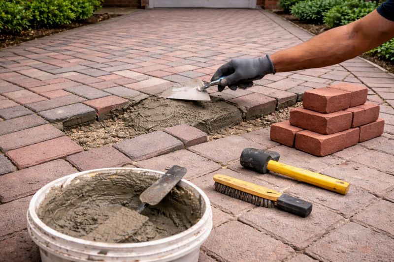 Brick Flatwork Repair in Middlesex, NJ