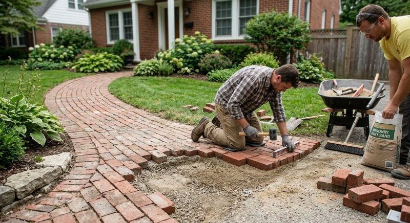 Brick Flatwork Repair in New Brunswick, NJ