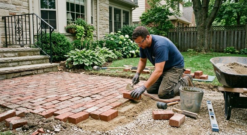 Brick Flatwork Repair in Richboro, PA