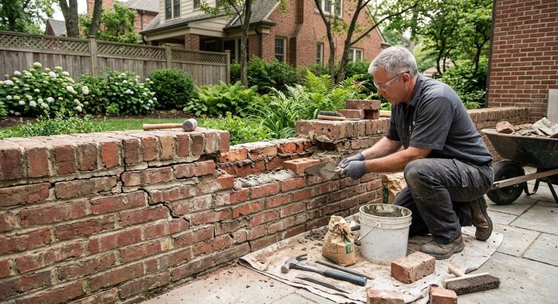 Brick Wall Repair in Matawan, NJ