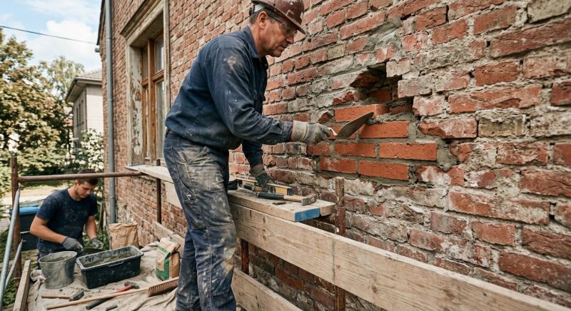 Brick Wall Repair in Middlesex County, NJ