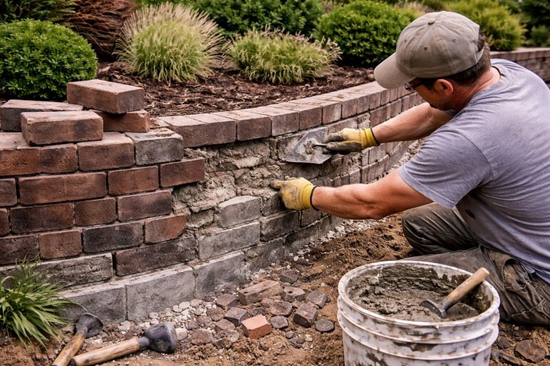 Brick Wall Repair in New Egypt, NJ