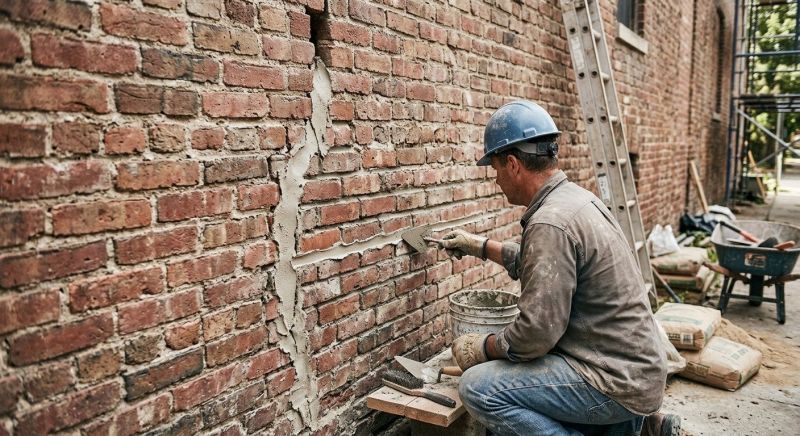 Brick Wall Repair in Warren, NJ