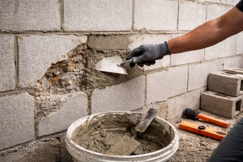 Concrete Block Repair in Bristol, PA