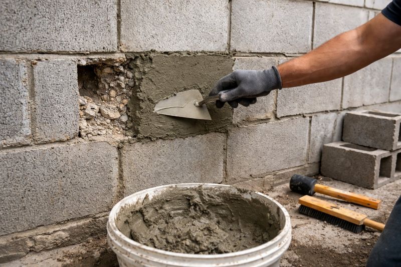 Concrete Block Repair in Levittown, PA