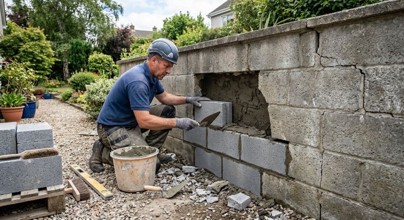 Concrete Block Repair in Plainfield, NJ