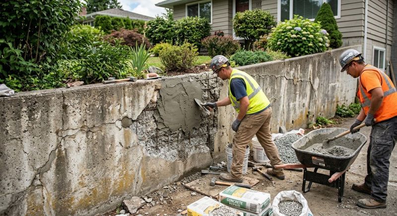 Retaining Wall Repair in Cream Ridge, NJ