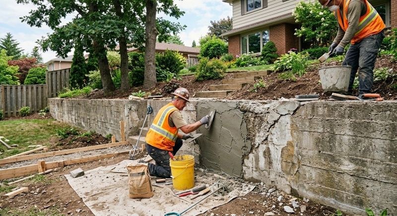 Retaining Wall Repair in Richboro, PA