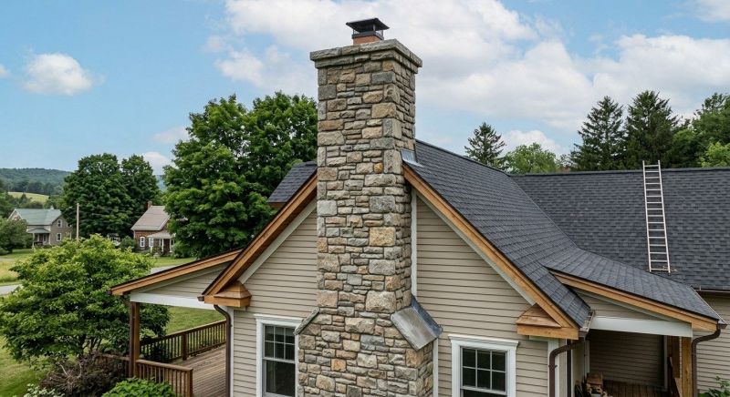 Stone Chimney Installation in Iselin, NJ
