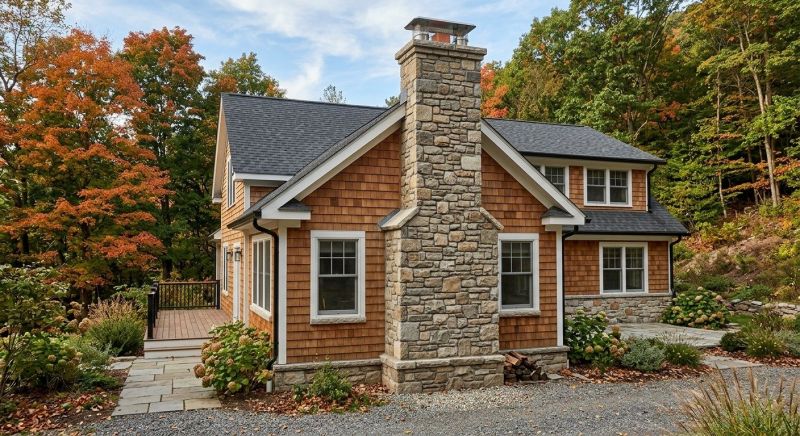Stone Chimney Installation in Levittown, PA