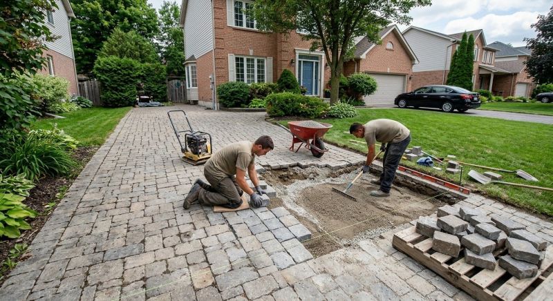 Stone Driveway Repair in Mercer County, NJ