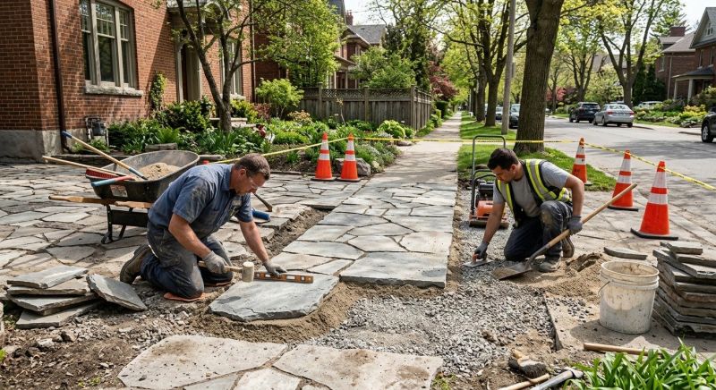 Stone Driveway Repair in Mercer County, NJ
