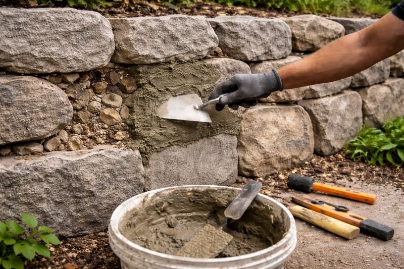Stone Wall Repair in Perth Amboy, NJ